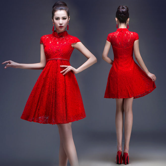 Прекрасные красные вечерние платья 2022-2021