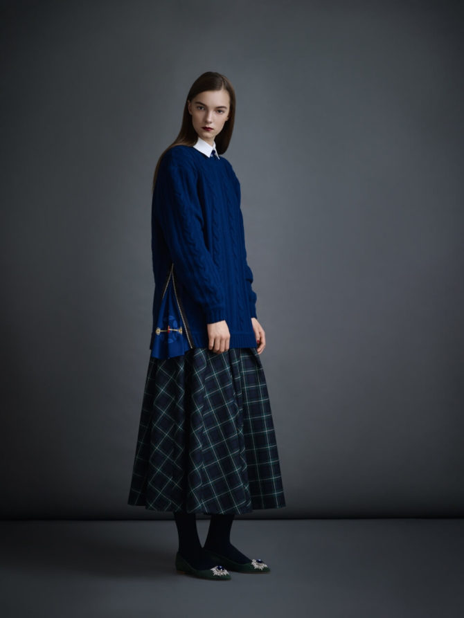 Модные фасоны юбок в клетку 2022-2021