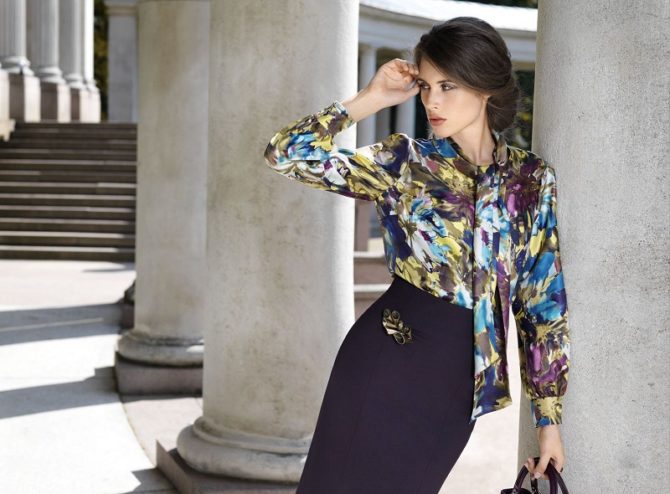 Модные блузки из шифона на 2022-2021 год