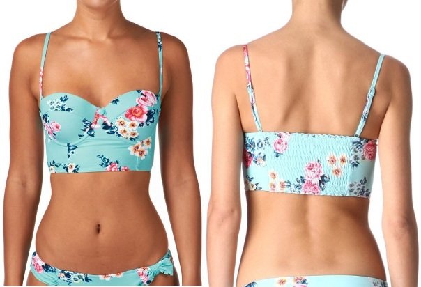 купальники бюстье на фото