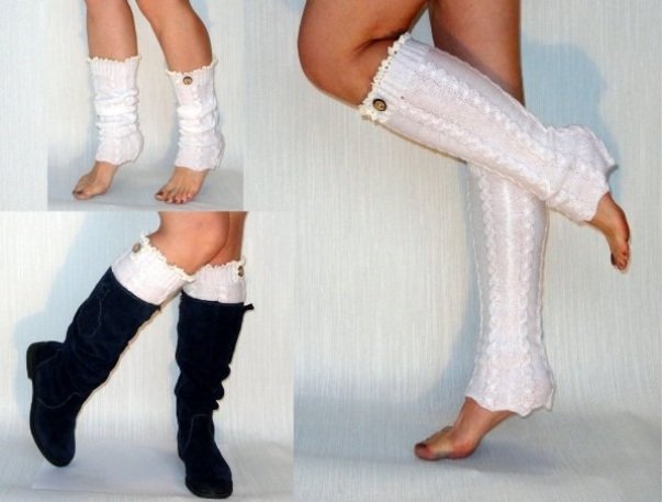 женские гольфы на фото