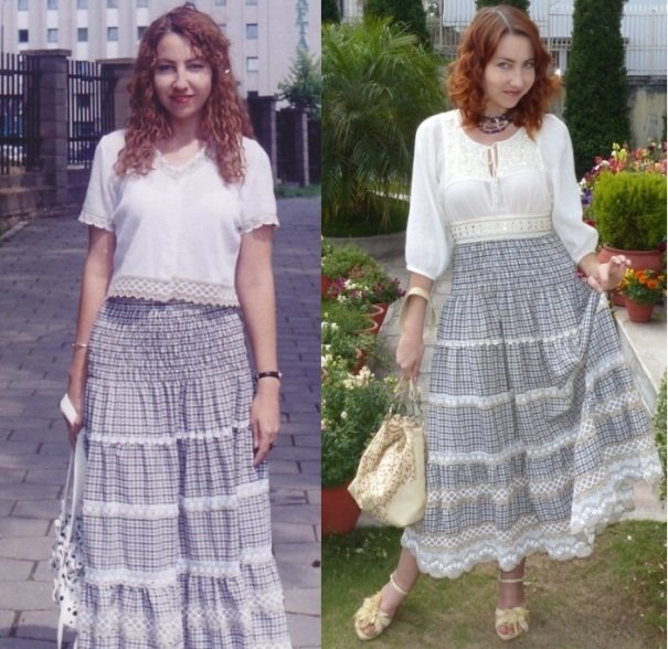 юбки в стиле кантри на фото