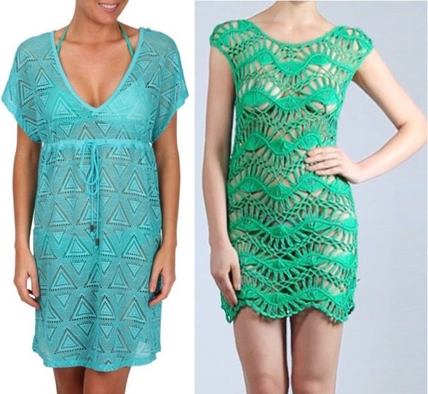 фото вязаных туник