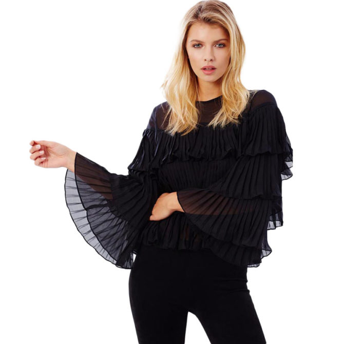 Модные шифоновые блузки в 2022-2021 году