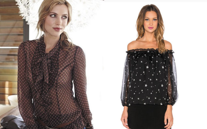Модные шифоновые блузки в 2022-2021 году
