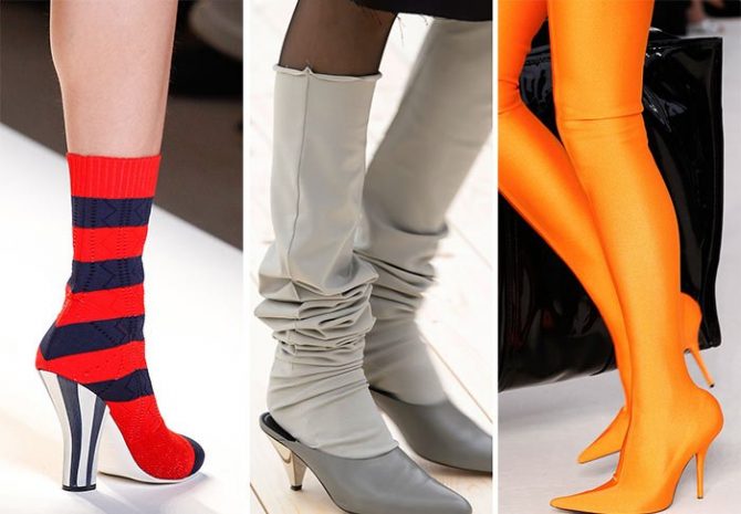 Яркие сапоги сезона весна-осень 2022