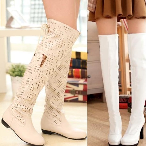 стильные весенние сапоги на фото