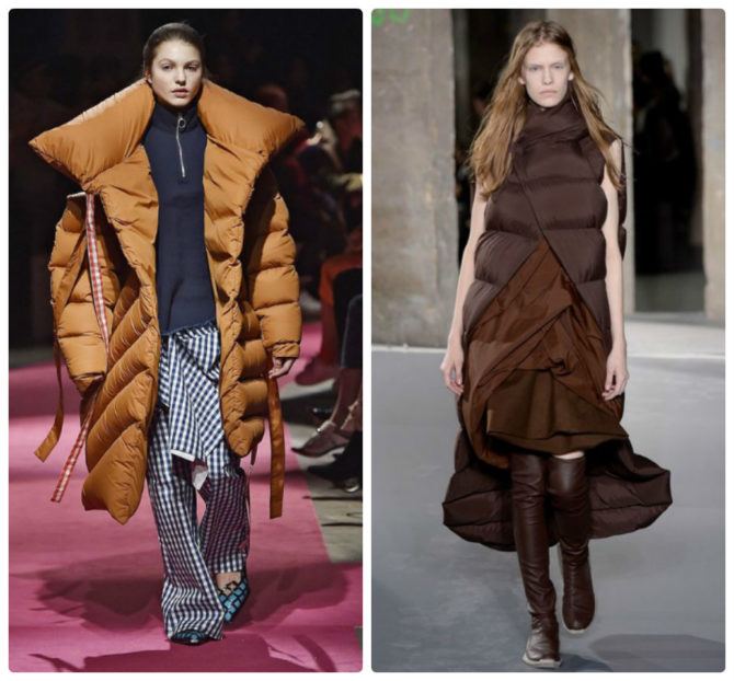 Модные и стильные женские пуховики зимы 2022-2021