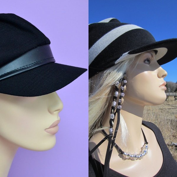 женские кепки на фото