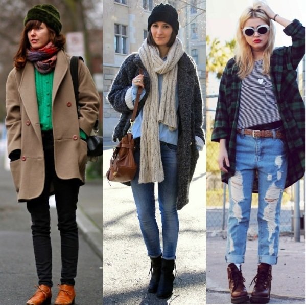 на фото стиль оверсайз