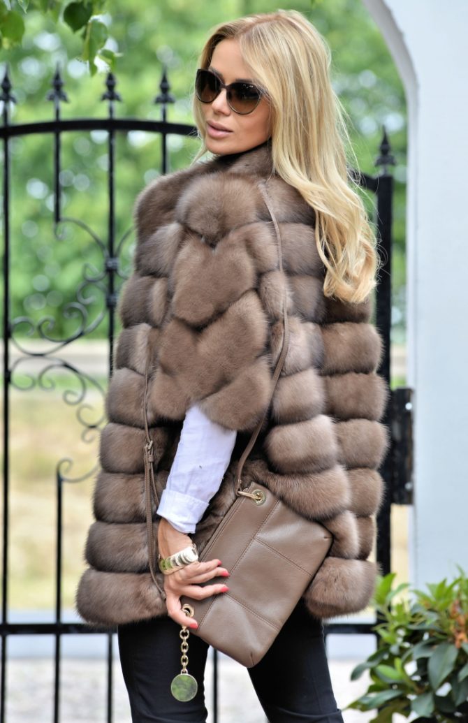 Меховое манто – главный тренд зимы 2022-2021