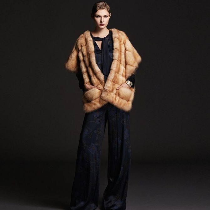 Меховое манто – главный тренд зимы 2022-2021