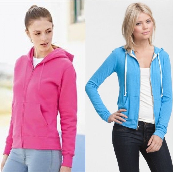 женские худи с капбшоном на фото