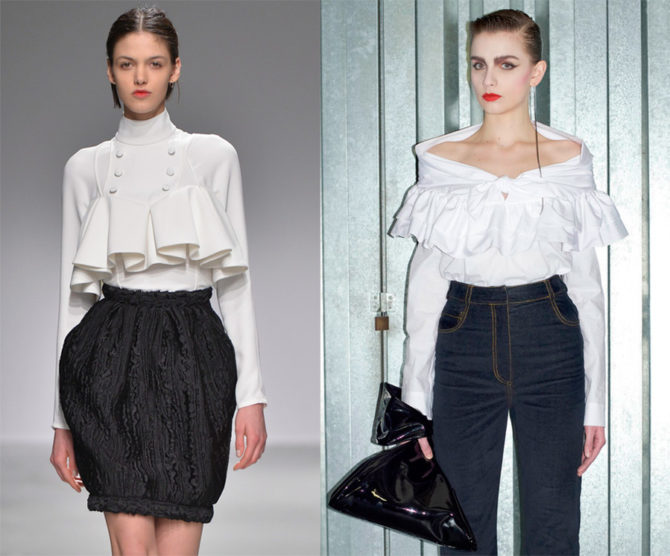 Модные блузки на весну-лето 2022-2021 года
