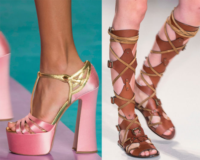 Модная обувь сезона весна-лето 2022