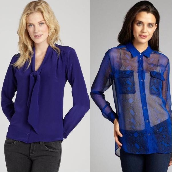 модные блузки на фото