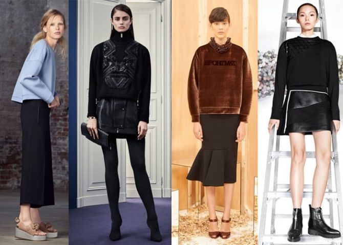 Модные женские свитшоты 2022-2021: модели на любой вкус