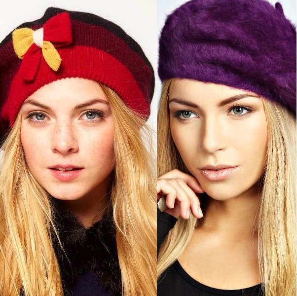 модные береты на фото