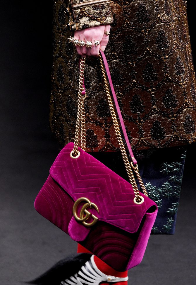 Бархатная сумка