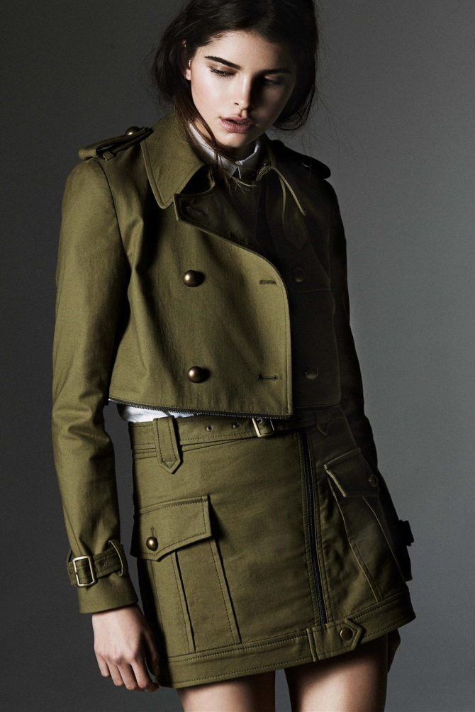 Образ в стиле милитари