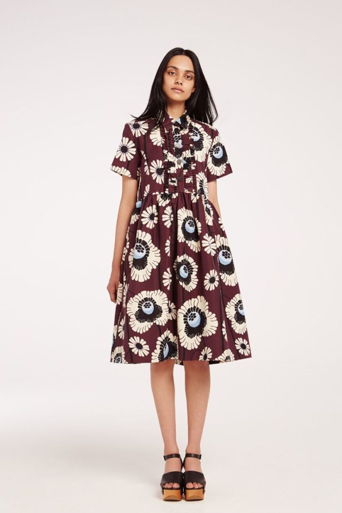 Цветочное платье из коллекции Орлы Кили