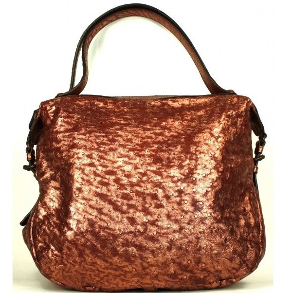 сумка бронзового цвета на фото