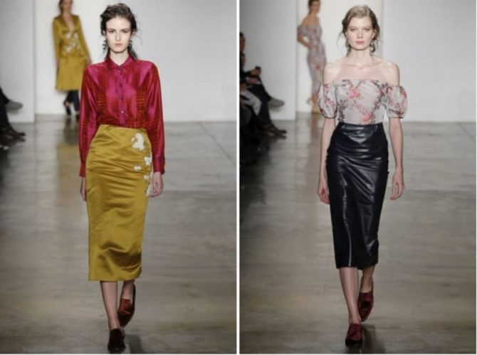 Фасоны юбки-карандаш: веяния моды 2022-2021 года