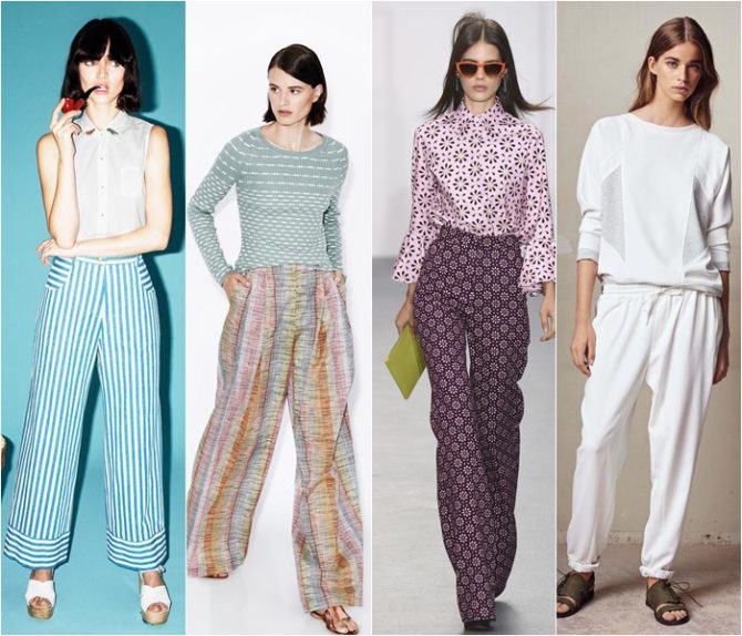 Пижамные брюки лето 2017 