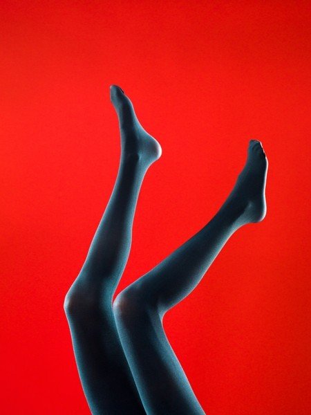 чёрные колготки