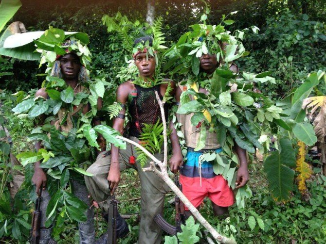 Кадр со съёмок фильма «Безродные звери»