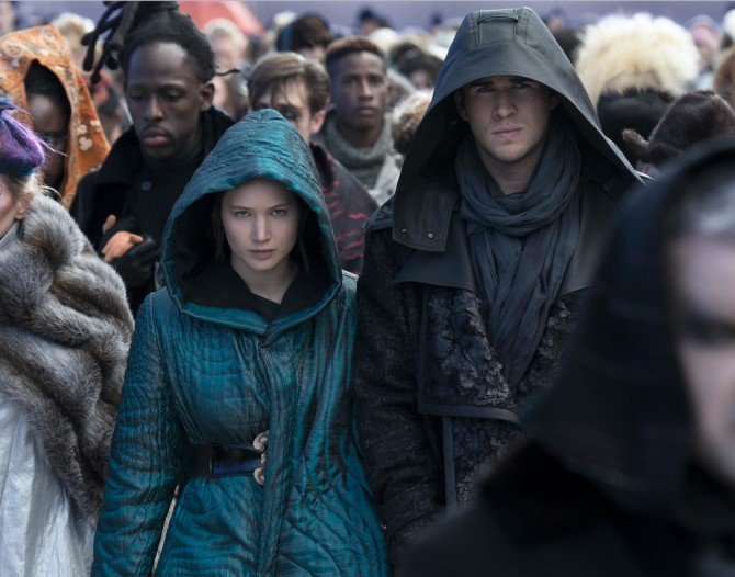 Кадр из фильма «Голодные игры: Сойка-пересмешница. Часть 2»