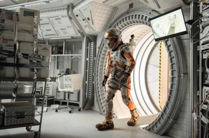 Кадр из фильма «Марсианин»