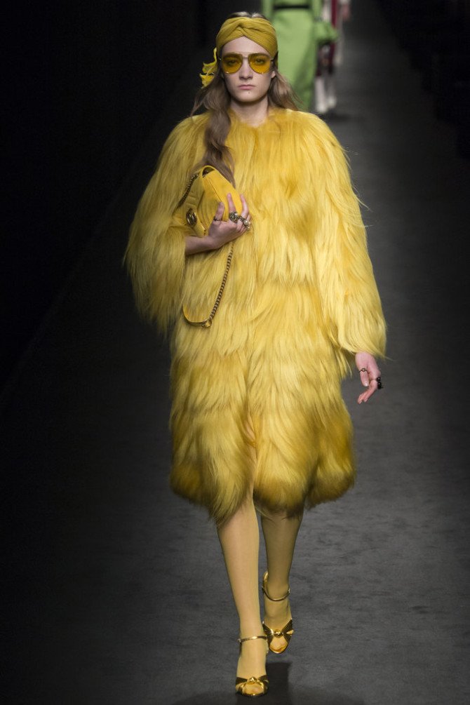 Жёлтый в коллекции Gucci