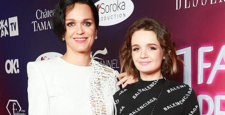 Славу копирует дочь