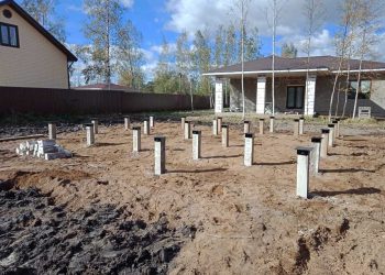 Свайный фундамент: как выполняется его установка?