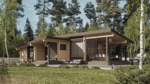 Бани и СПА-комплексы из клееного бруса: преимущества и особенности на примере SKB44