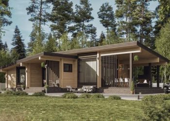 Бани и СПА-комплексы из клееного бруса: преимущества и особенности на примере SKB44