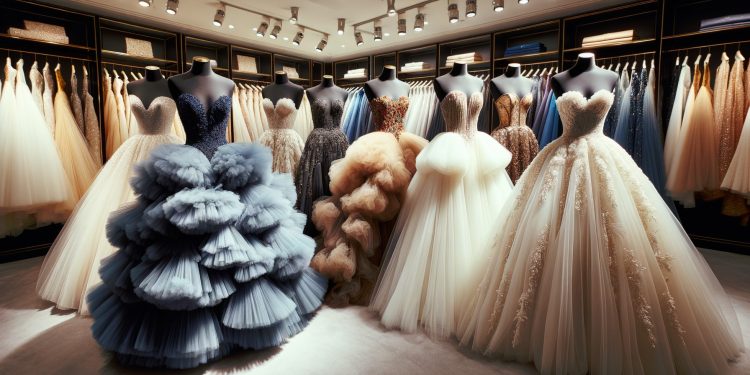 Пышные платья на выпускной: виды, описание фасонов, выбор