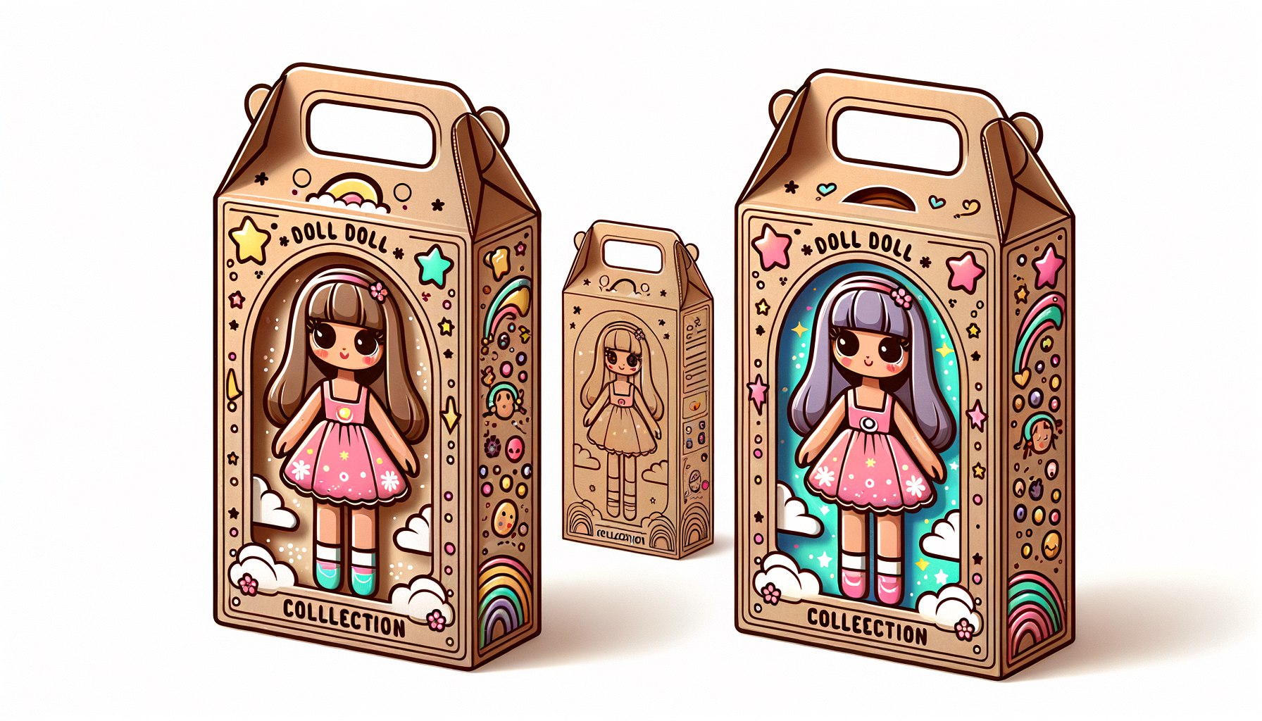 Картонная упаковка для кукол: виды, характеристики, критерии выбора