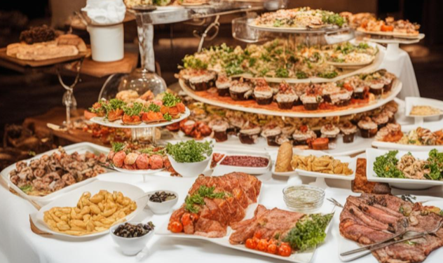 Фуршет: история, фуршетное меню, безопасность на фуршете, обслуживание, психология