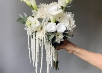 Свадебный букет из гортензии: особенности, выбор и сочетания