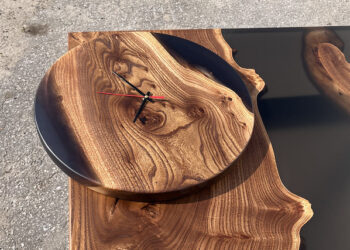 Стол из эпоксидной смолы и дерева своими руками: мечта или реальность