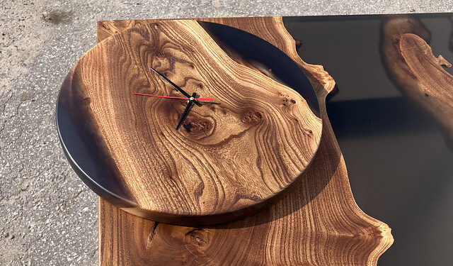 Стол из эпоксидной смолы и дерева своими руками: мечта или реальность